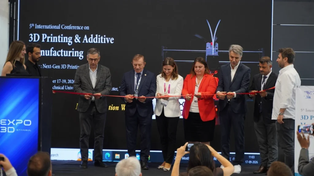 EXPO3D İstanbul Fuarı Açıldı: Dev 3D Baskılar Sergileniyor