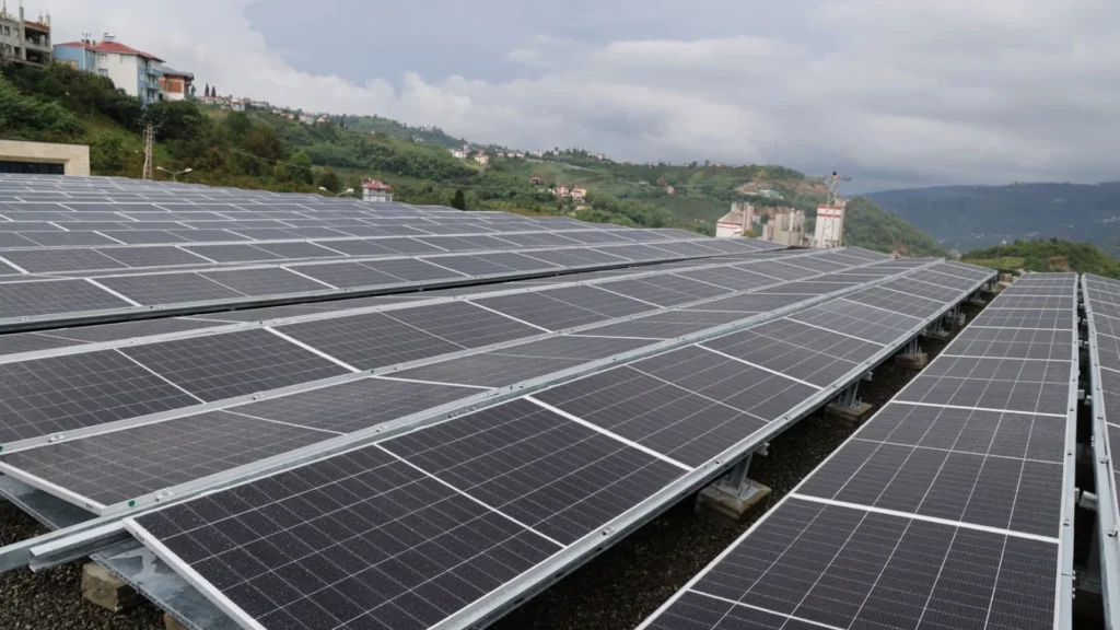 Trabzon’da Güneş Enerji Sistemi hizmete alındı