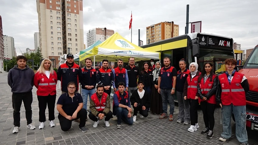 İstanbul Beylikdüzü'nde sanal gerçeklikle afet eğitimi