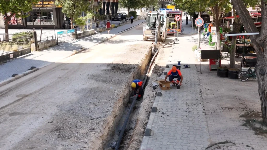 Konya'nın iki mahallesinde KOSKİ'den altyapı yenilemesi
