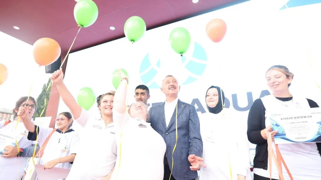 Kocaeli'de özel bireylerin hayalleri Gonca ile büyüyor