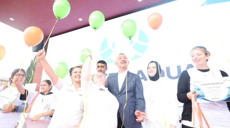 Kocaeli'de özel bireylerin hayalleri Gonca ile büyüyor