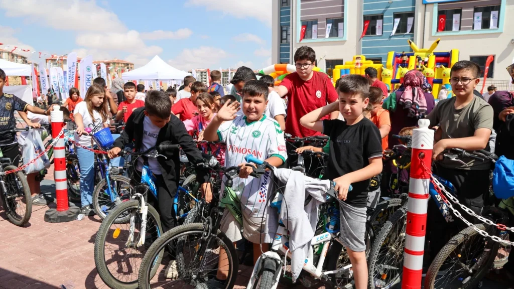 Selçuklu’da pedallar Avrupa Hareketlilik Haftası’na özel çevrildi
