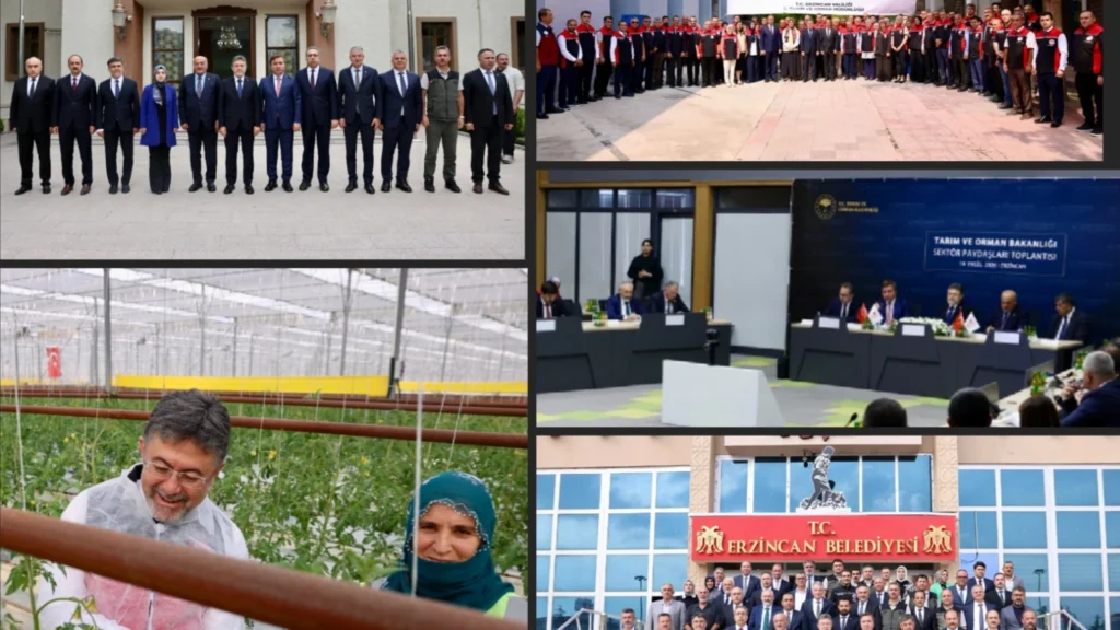 TMO'dan Bakan Yumaklı ile Erzincan ve Erzurum teması