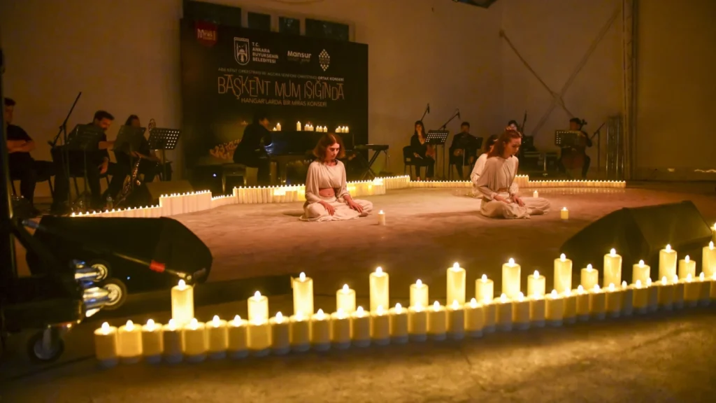 Ankara’da miras alanında sanat buluşması