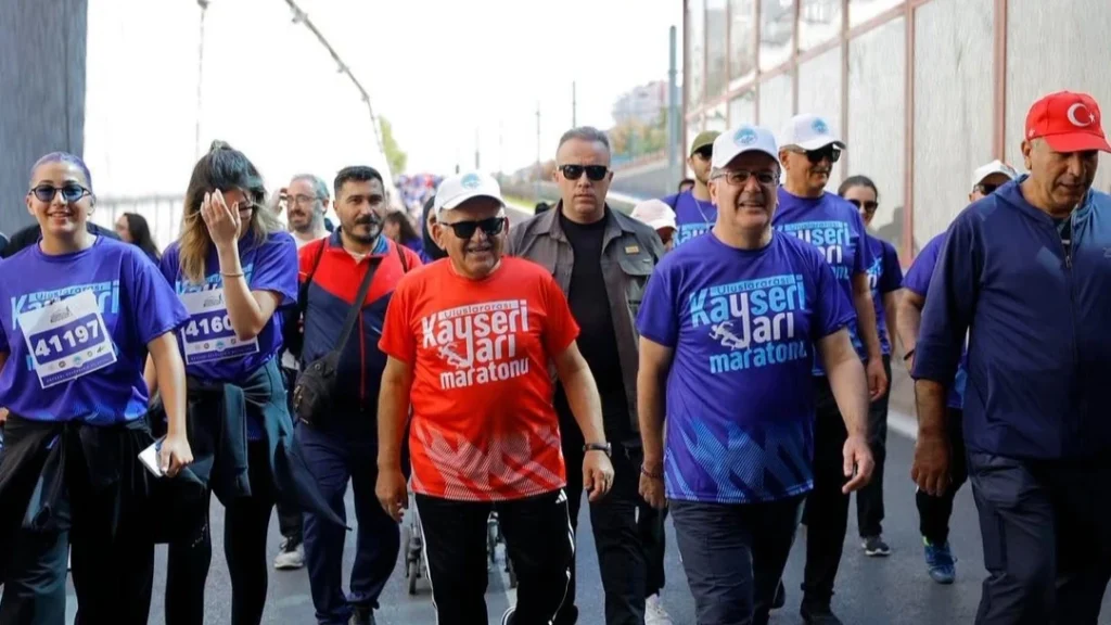 6'ncı Uluslararası Kayseri Yarı Maratonu gerçekleştirildi