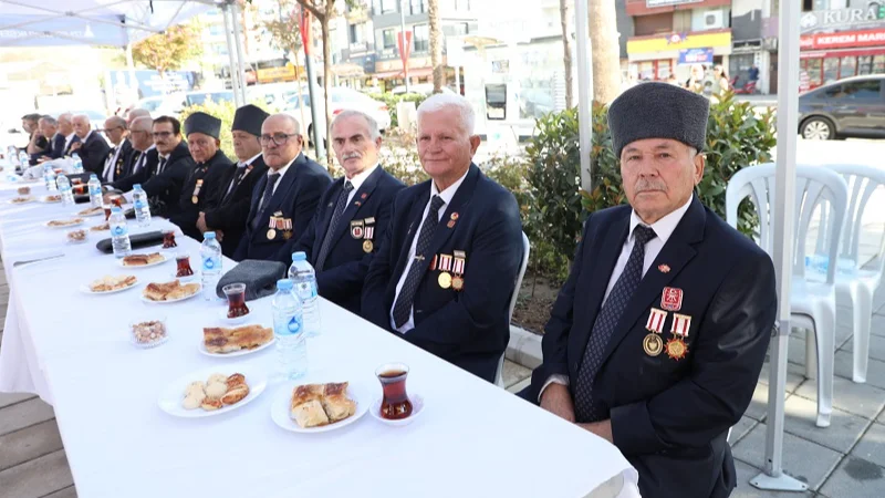 Menderes’te Gaziler Unutulmadı
