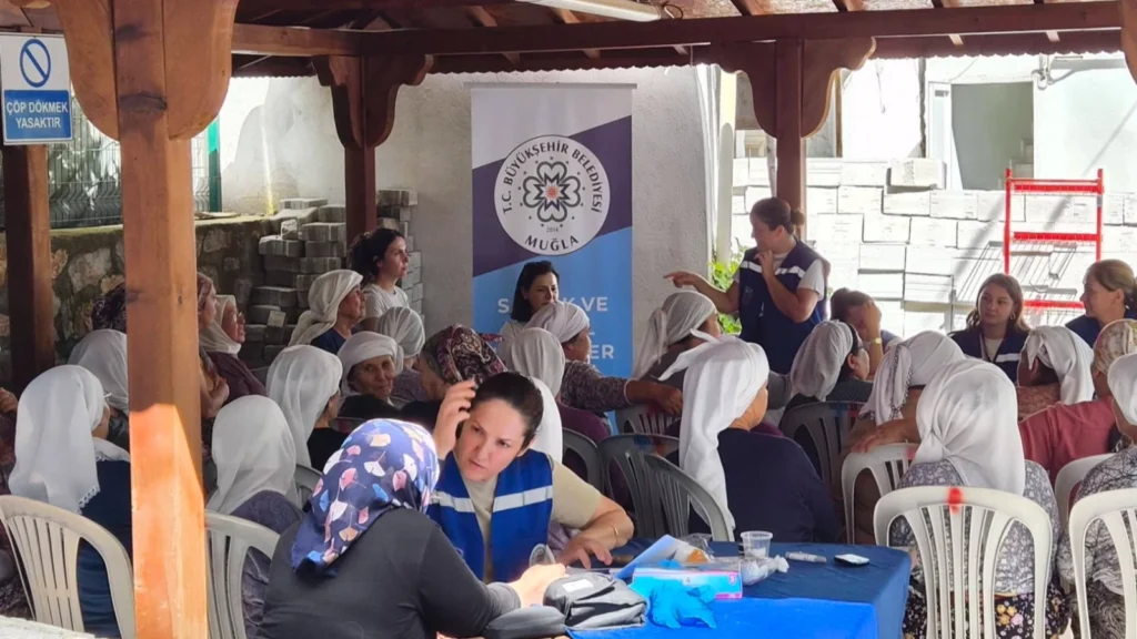 Muğla’da “Sağlık için Sahadayız” projesi başladı