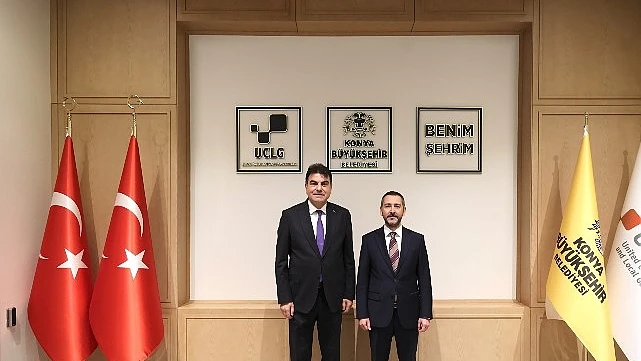 Milli Savunma Bakan Yardımcısı Heybet, Konya Büyükşehir’i Ziyaret Etti