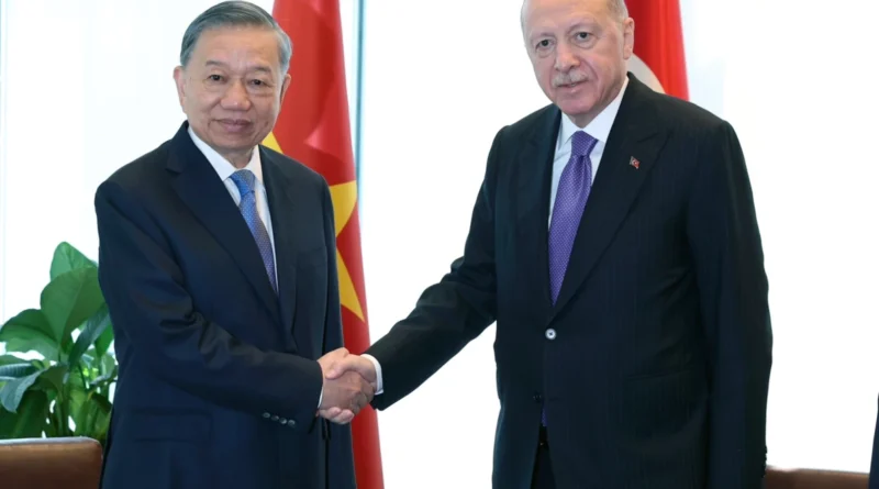 Cumhurbaşkanı Erdoğan, Vietnam Devlet Başkanı ile görüştü