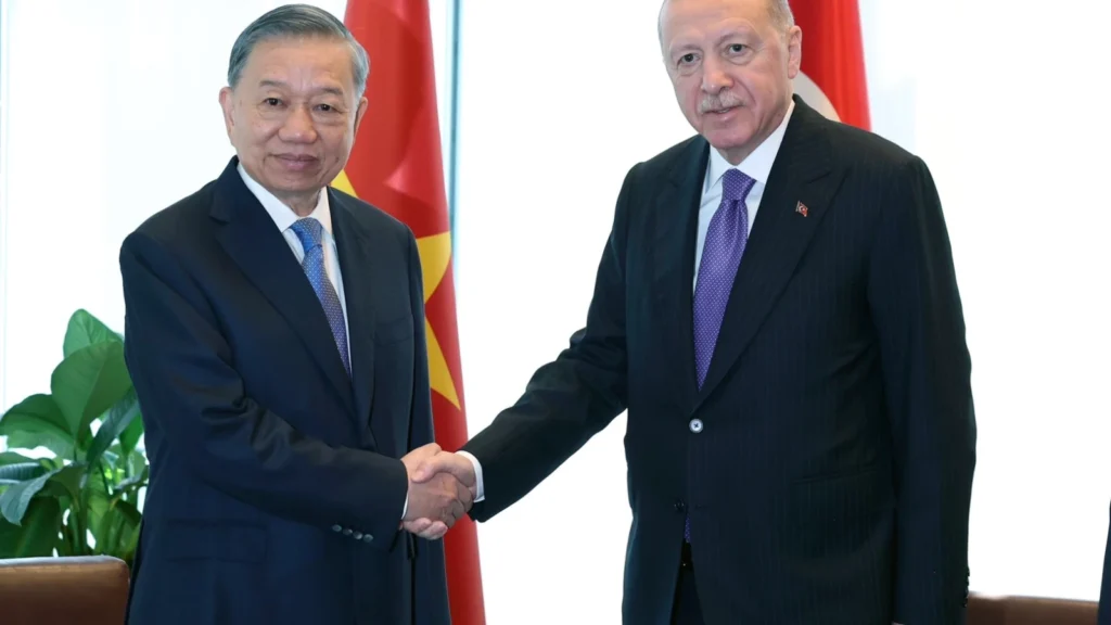 Erdoğan, Vietnam Devlet Başkanı To Lam ile görüştü