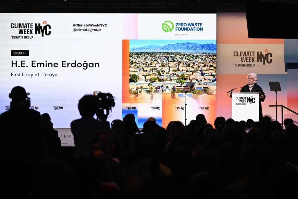 Emine Erdoğan’dan New York’ta Sıfır Atık Çağrısı