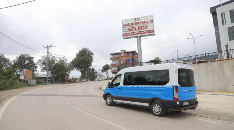 Ordu’da Gölköy dolmuş hattı hizmete girdi