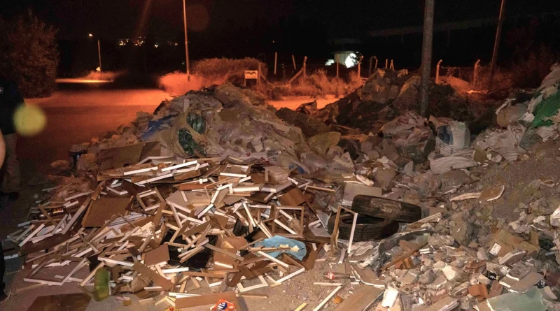 Bornova’da Kaçak Moloz Seferberliği: Tüm Kamyonlar Sahada