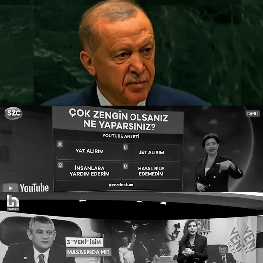 Erdoğan BM'de Konuşurken Sözcü TV ve Halk TV Ne Yayınladı?