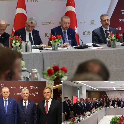 Erdoğan New York’ta İş Dünyasıyla Bir Araya Geldi