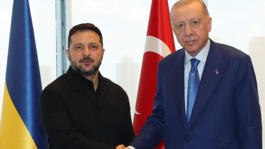 Erdoğan New York'ta Zelenskiy ile Bir Araya Geldi
