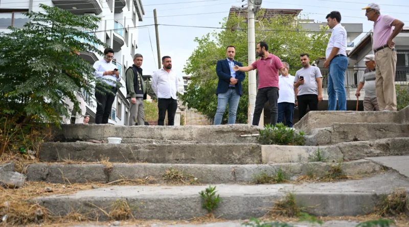 Bornova’da çifte merdiven hamlesi