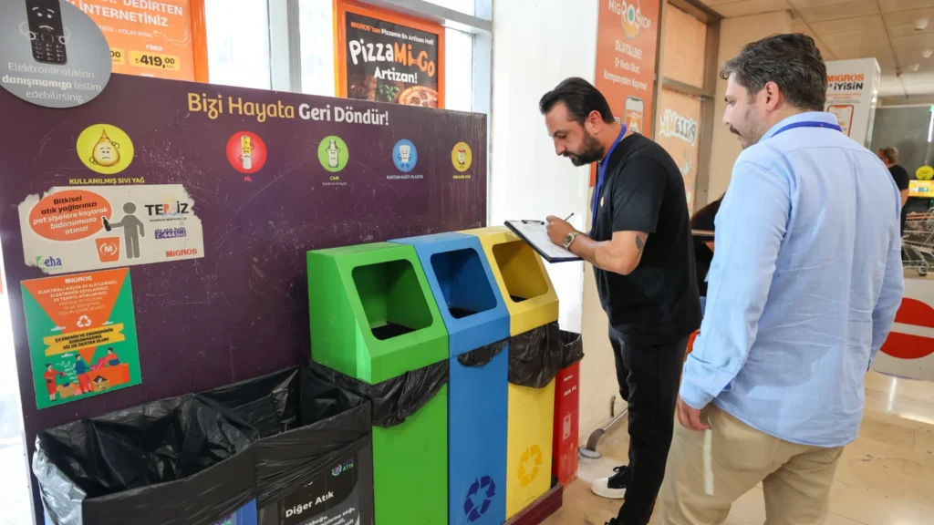 Buca’da marketlere “sıfır atık” denetimi