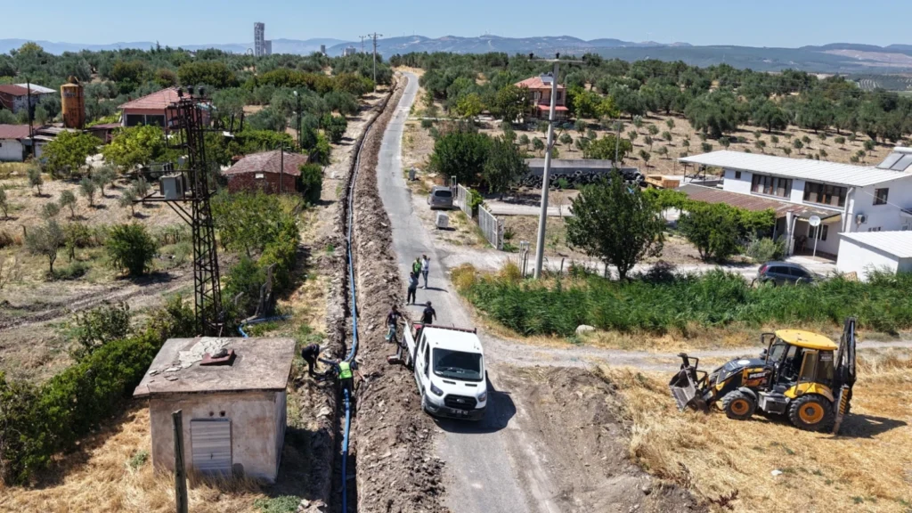 Manisa Soma'da içme suyu sorunu 30 yılda sona erdi
