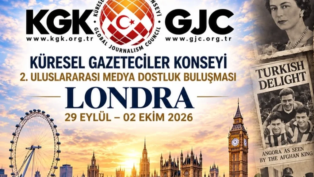 Küresel Gazeteciler Konseyi Londra'da: 1 Ekim'de sergi ve ödül