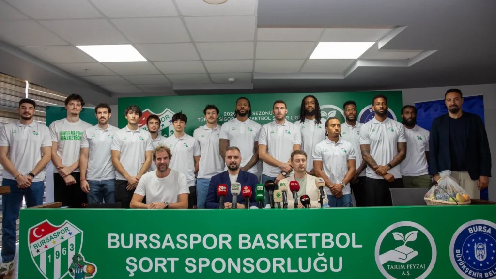 Bursaspor Basketbol’a Tarım Peyzaj şort sponsorluğu