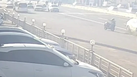 Düzce Kaynaşlı'da motosiklet yaya geçidinde çarptı: 1 yaralı