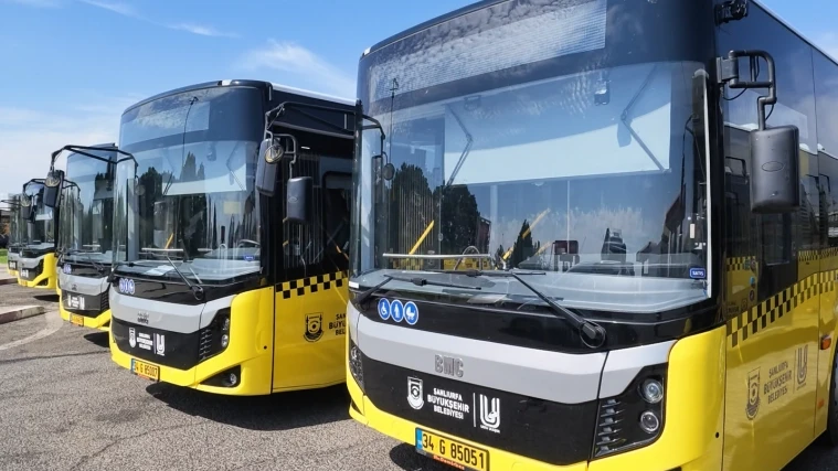 Şanlıurfa ulaşım filosu 30 yeni otobüsle güçlendi