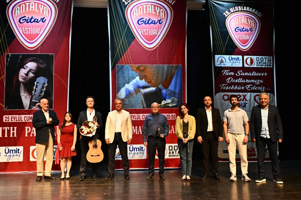 Antalya’da gitarın 15 yıllık yolculuğu sona erdi