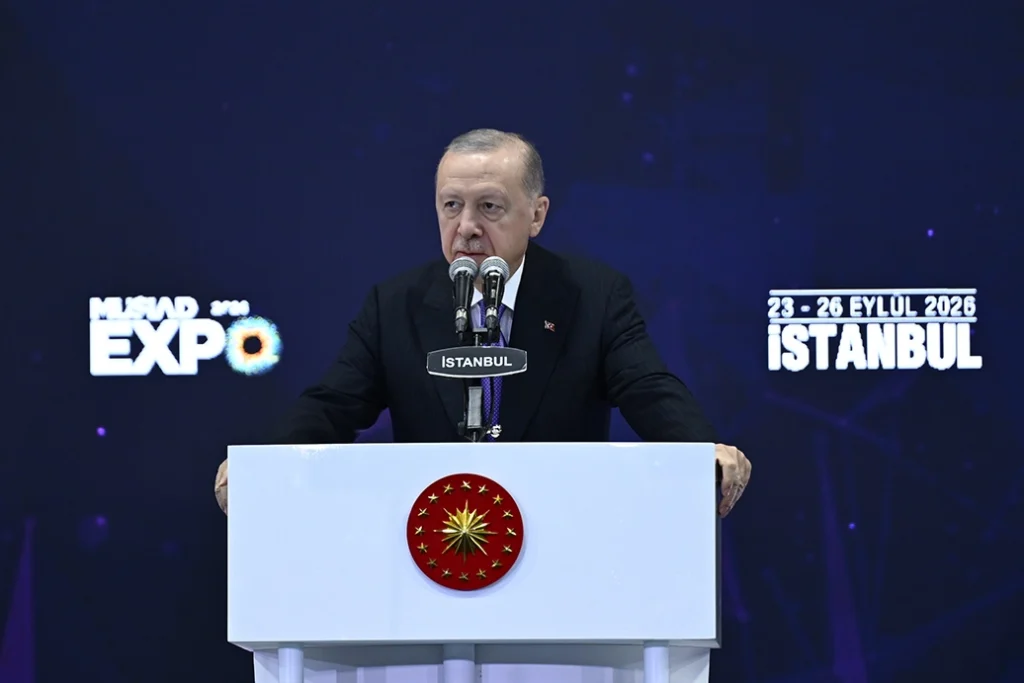 Erdoğan’dan MÜSİAD EXPO’da Gazze mesajı: “Geri adım atmayacağız”