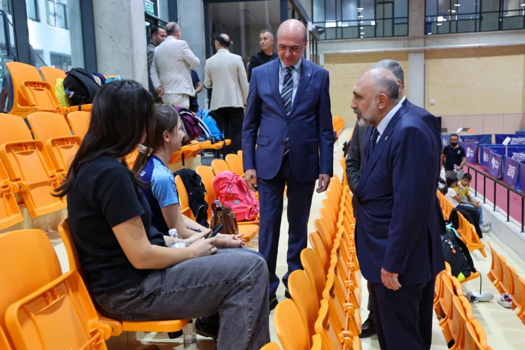 Selçuklu’da spor yatırımı için önemli ziyaret