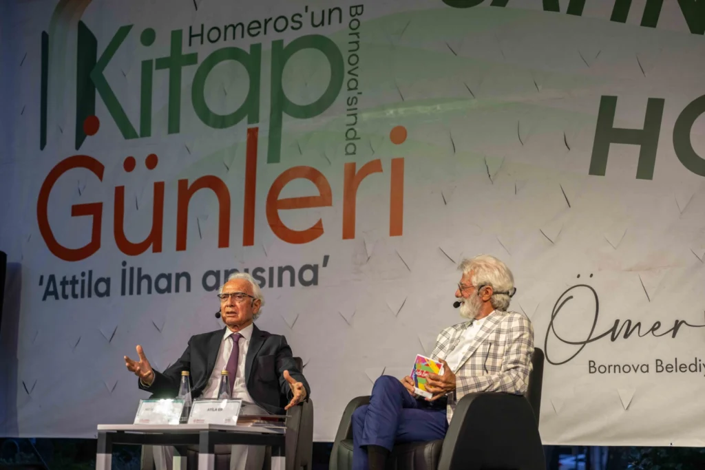 Hidayet Karakuş Bornova’da Türkçeyi anlattı
