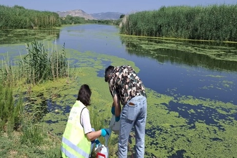Gediz Nehri’nde yaz aylarında kirlilik baskısı arttı