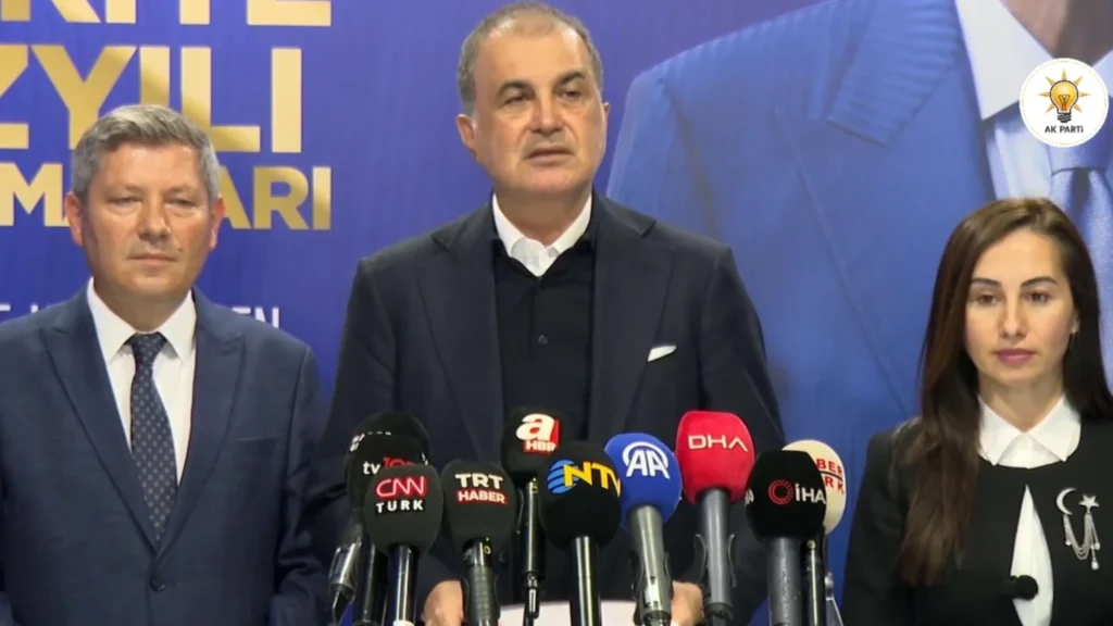 Ömer Çelik: AK Parti’yi millet kurdu, teşkilat çalışmaları sürdü