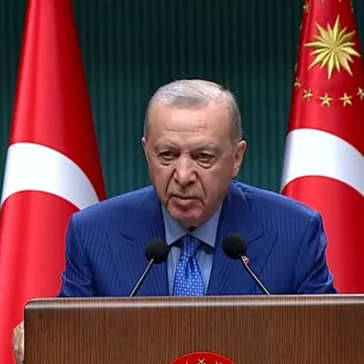 Kabine Toplantısı sonrası Cumhurbaşkanı Erdoğan açıklama yaptı