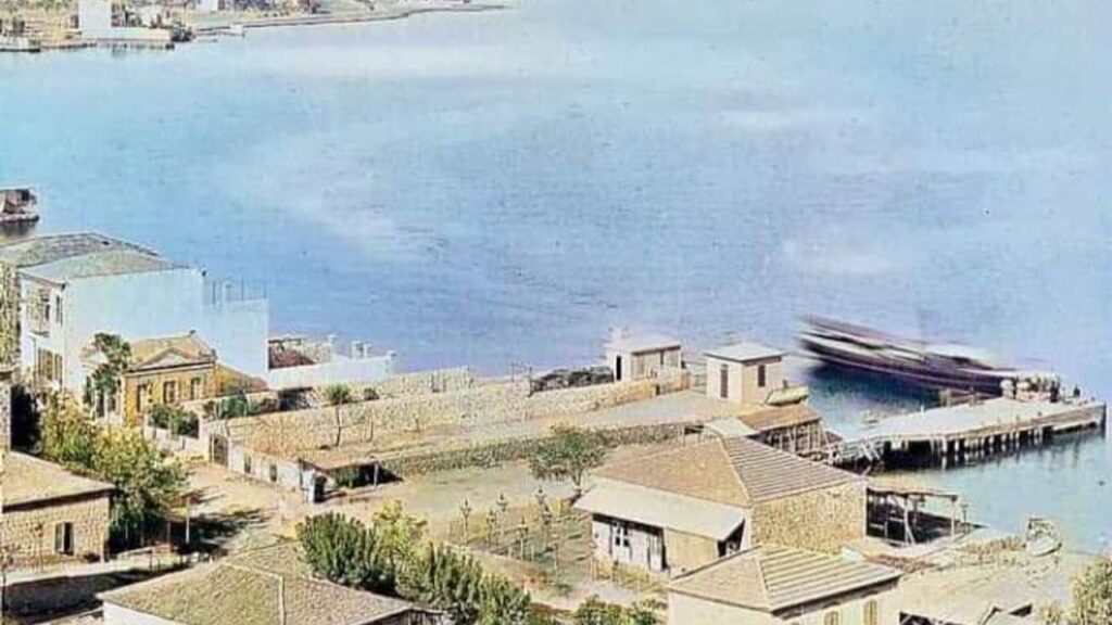 Göztepe Yalıları'na ait renklendirilmiş eski fotoğraf gündemde