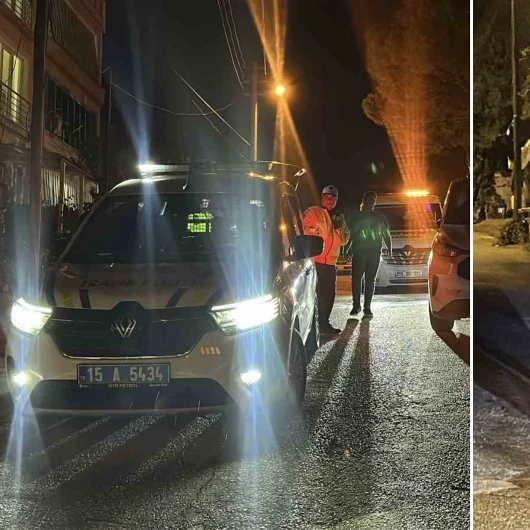 Burdur'da alkollü sürücü iki araca çarpıp yaya olarak kaçtı