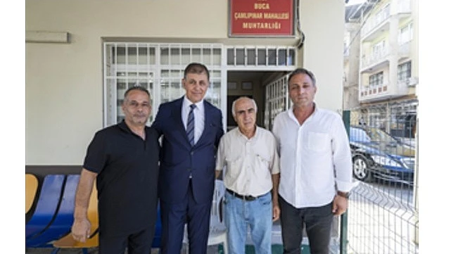 Başkan Tugay’dan Buca’da mahalle turu