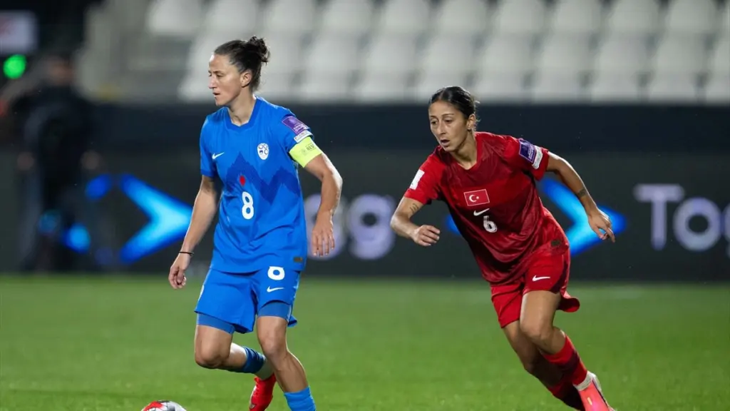 A Milli Kadın Futbol Takımı, Slovenya ile 3-3 berabere kaldı