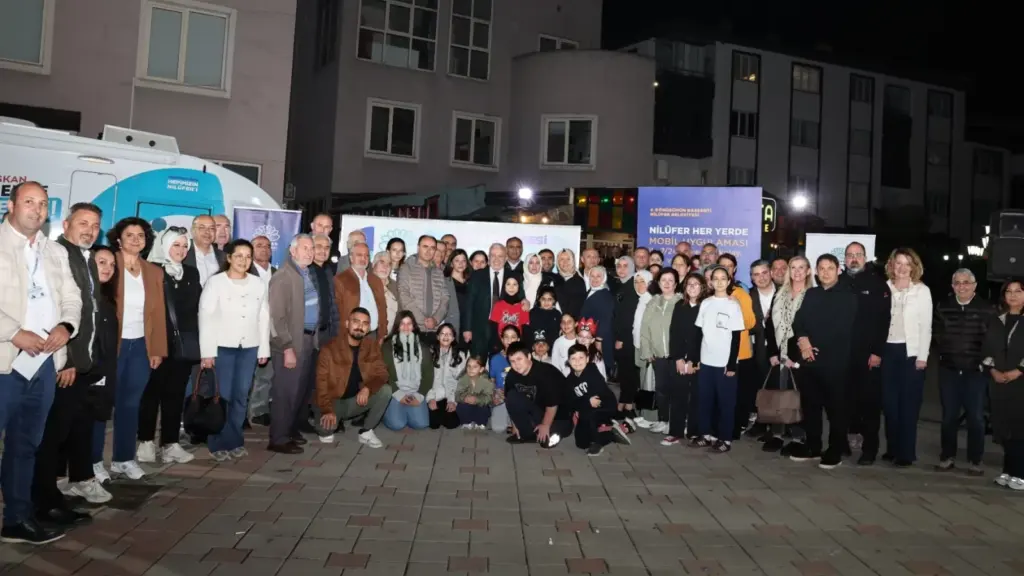 Nilüfer'de Şadi Başkan'la Akşam Çayı buluşması Üçevler'de