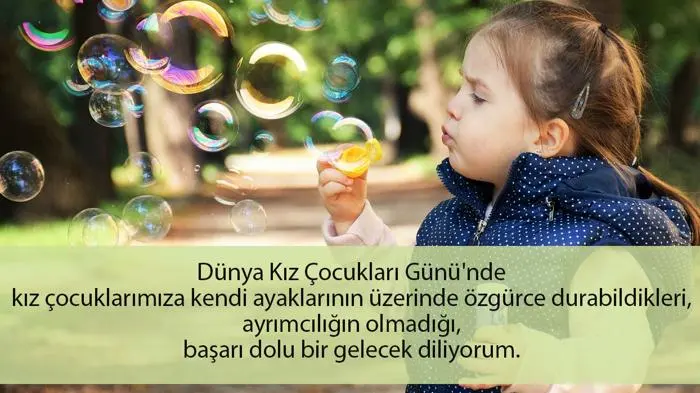 Dünya Kız Çocukları Günü Mesajı