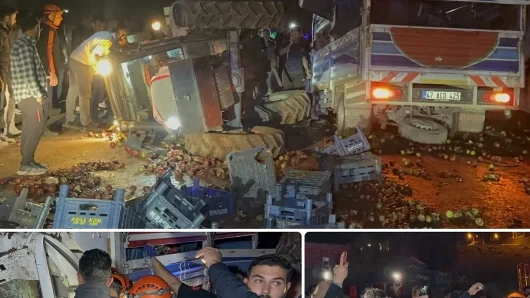 Adıyaman'da kamyonet ile traktör çarpıştı: 1 kişi hayatını kaybetti