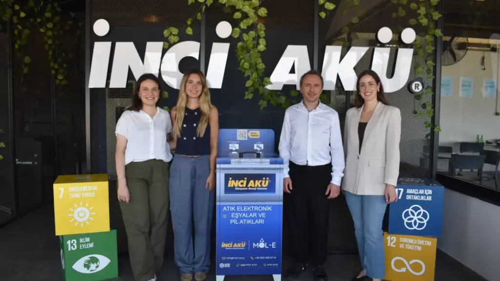 İnci Akü e-atık kampanyası: Her e-atık bir tohum topu