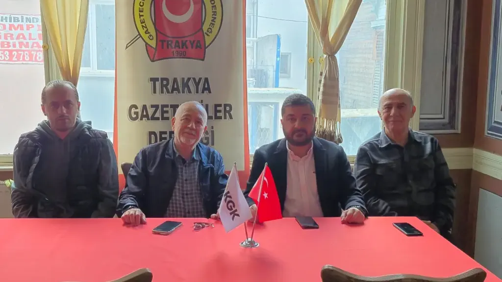 CHP'li Yazgan'dan Edirne'de Trakya Gazeteciler Derneği ziyareti