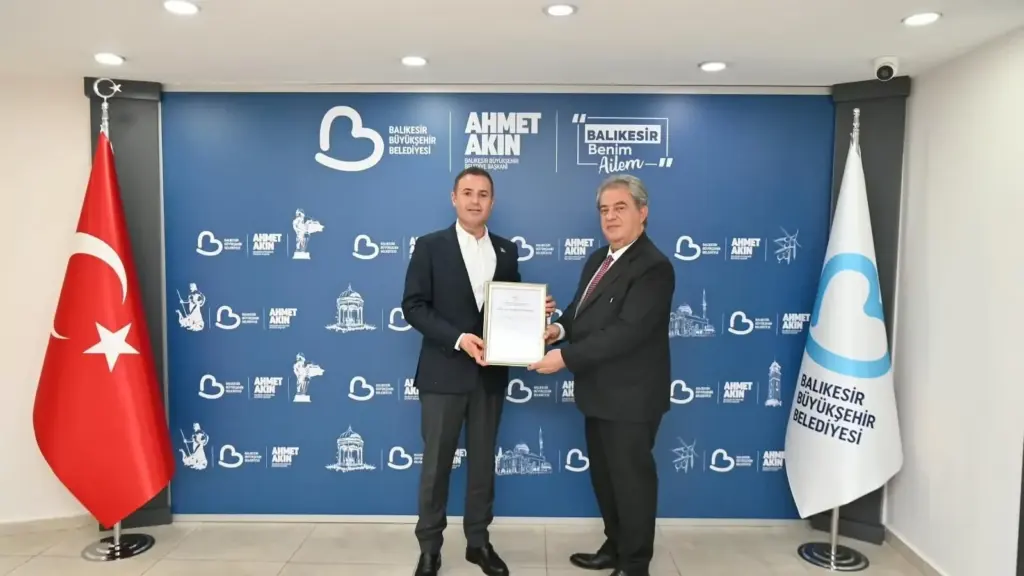 Balıkesir'de BASKİ Mavi Su Verimliliği Belgesi aldı