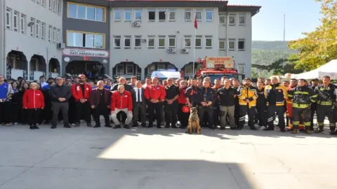 Muğla’da okullarda gerçeğini aratmayan yangın tatbikatı düzenlendi