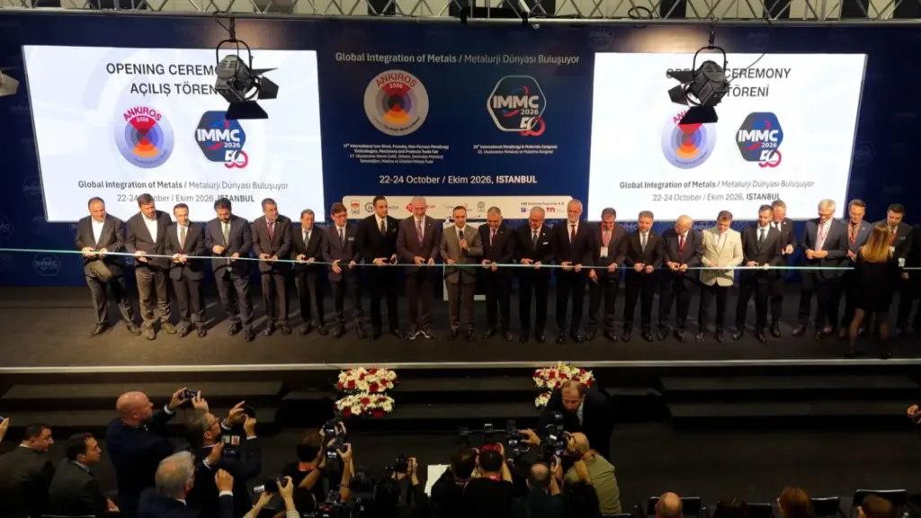 ANKIROS 2026 İstanbul'da başladı: Metalürji sektörü buluştu