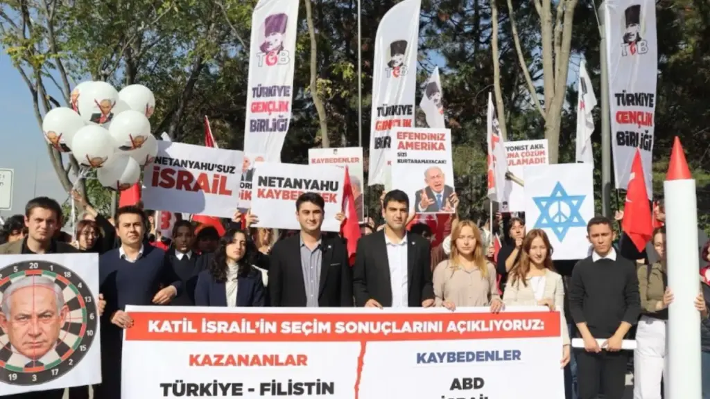 TGB Ankara'da İsrail protestosu: Netanyahu kaybedecek ve yargılanacak
