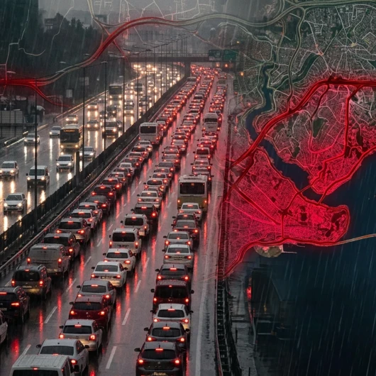 İstanbul'da trafik alarmı: yoğunluk yüzde 89'u aştı