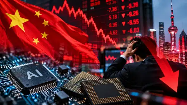 Çin yapay zekâ hisselerinde sert düşüş: 480 milyar dolar silindi